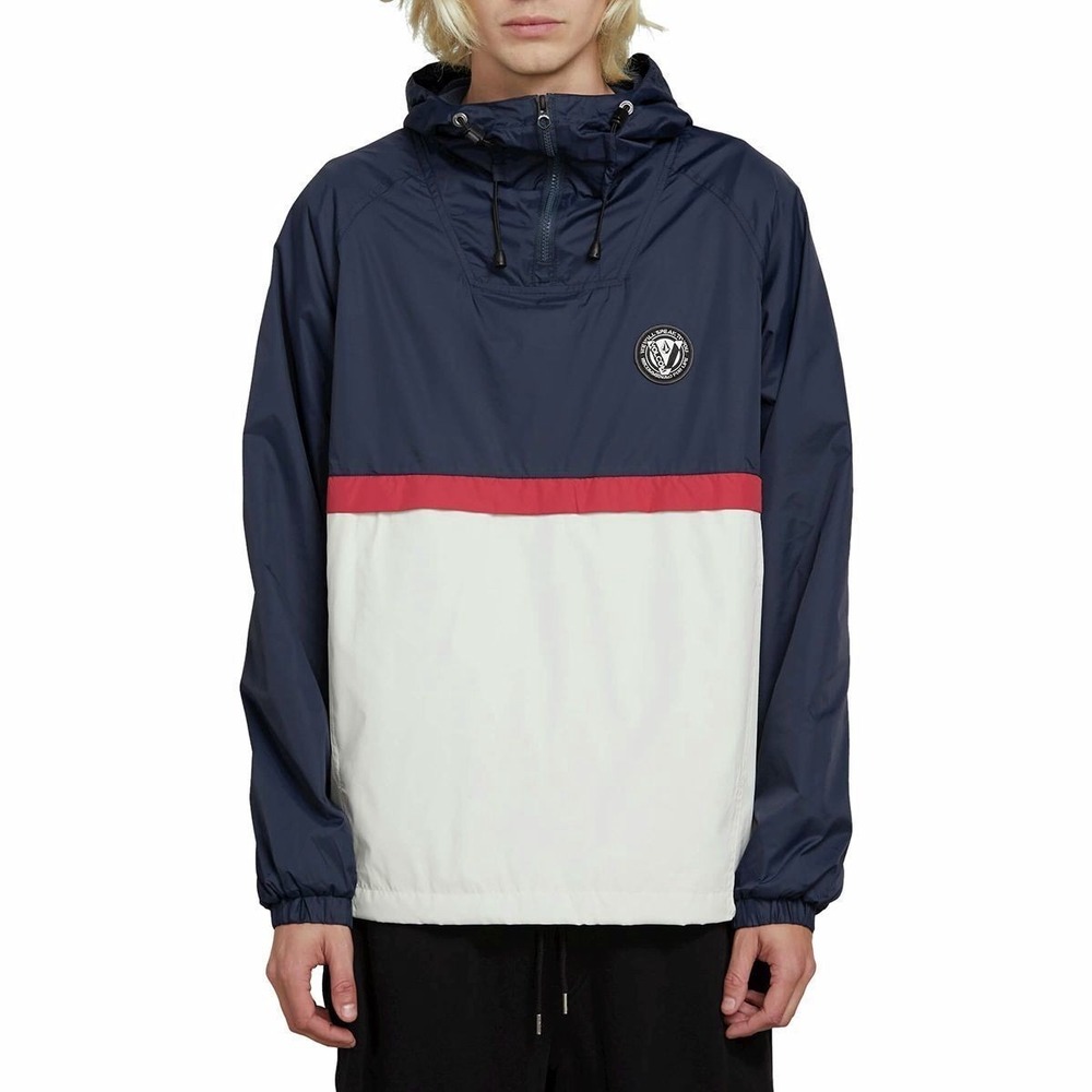 Volcom RARE Fezzes Jacket Mens Small Lightweight Windbreaker Y2K Skater Gorpcore